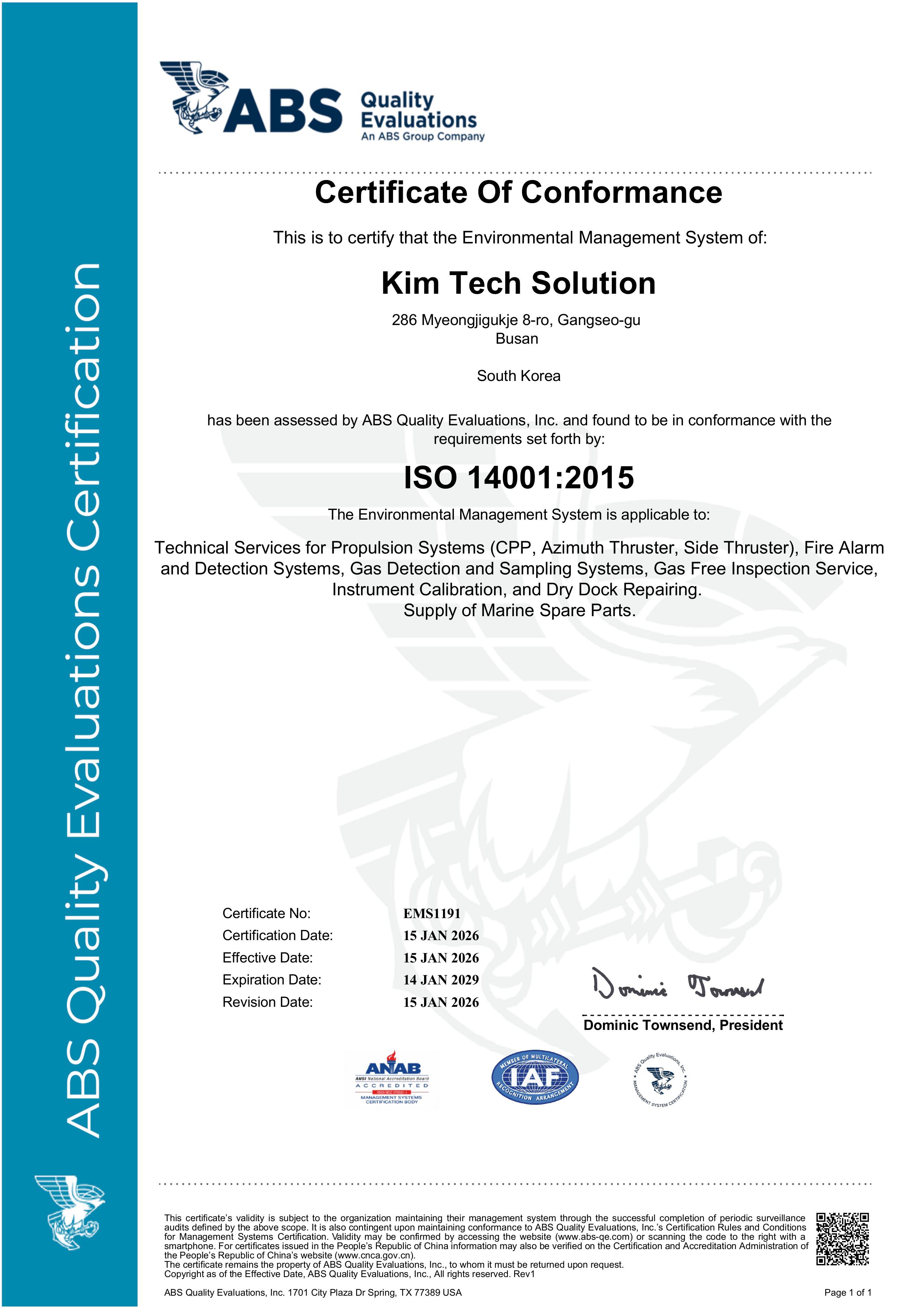 ISO 14001